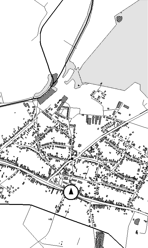 Preview render with landuse and water areas